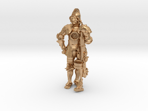 Steampunk Musketeer in Natural Bronze