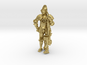 Steampunk Musketeer in Natural Brass