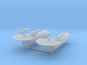 Federation Light Transport with Container 1/7000 in Smooth Fine Detail Plastic