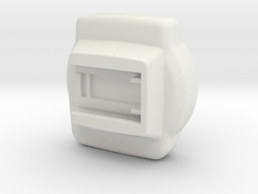 Garmin Varia Trek Integrated Seat Post Mount in White Natural Versatile Plastic