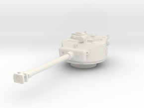 M4A3E8 76mm Turret 1/87 in White Natural Versatile Plastic