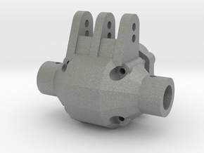 Enigma - Axle Parts - Center Section V2.2 in Gray PA12