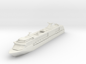 Carnival Spirit in White Natural Versatile Plastic: 1:2400