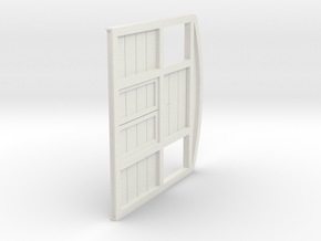 GREAT EASTERN TRAM BODY END PIECE in White Natural Versatile Plastic