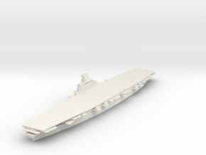 IJN Shinano Yamato Class in White Natural Versatile Plastic: 1:1000