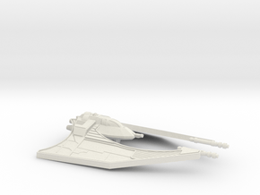 Miy'til Starfighter 5" in White Natural Versatile Plastic