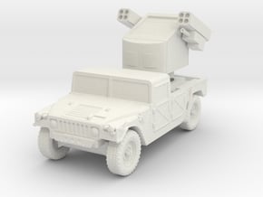 Humvee Avenger SAM 1/72 in White Natural Versatile Plastic