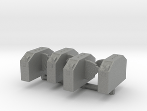 Ticket Gates (4 Parts) 1/72 in Gray PA12