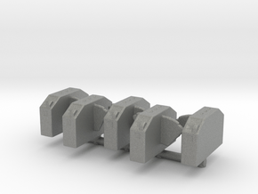 Ticket Gates (5 Parts) 1/120 in Gray PA12