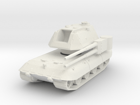 Flakpanzer E-100 (skirts) 1/144 in White Natural Versatile Plastic