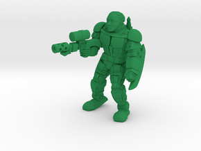 Mercenary  in Green Processed Versatile Plastic