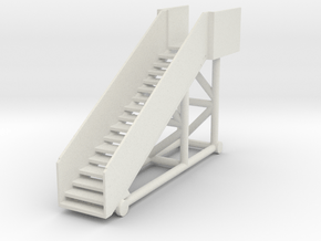 A320 Airstairs 1/87 in White Natural Versatile Plastic