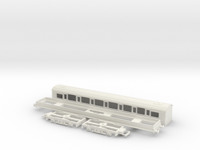 HO/OO Gordon Maunsell Composite Coach S2 Bachmann in White Natural Versatile Plastic