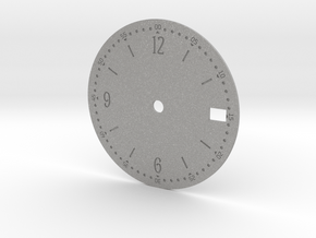 28 mm nh35 watch dial in Aluminum