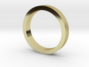 F.Y. RING in 18k Gold Plated Brass