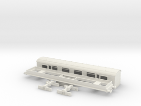 HO/OO Gordon Maunsell Buffet Coach s1 Chain in White Natural Versatile Plastic