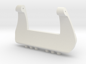 Buckle Hammer in White Natural Versatile Plastic