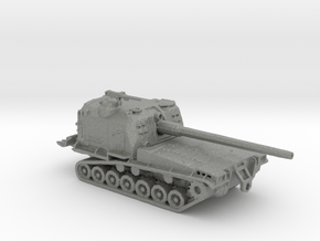 m53 self-propelled gun 1:160 scale in Gray PA12