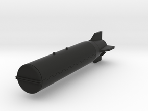 M36 Cluster Bomb Munition in Black Premium Versatile Plastic: 1:24