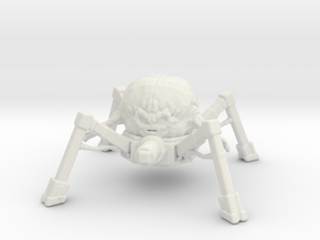 Cyberspider Minion demon classic miniature model in White Natural Versatile Plastic
