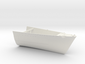 1/350 RN Genova Bow in White Natural Versatile Plastic