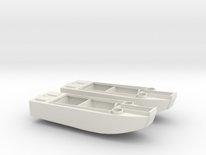 1/160 scale 36 ft lcp(r) usn in White Natural Versatile Plastic