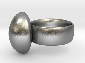The Ultimate Rock Ring in Natural Silver
