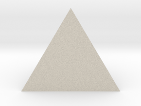 Tetrahedron Shape in Natural Sandstone