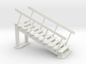 Brady Bunch - Staircase in White Natural Versatile Plastic