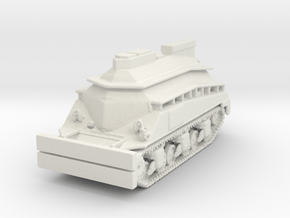 144 Scale Sherman BARV in White Natural Versatile Plastic