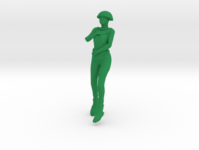 Lost in Space - 1.35 - Athena Green Lady Floating in Green Processed Versatile Plastic