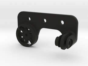 Mount for Dual Varia GoPro Rear Rack  in Black Smooth PA12