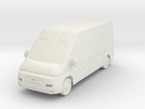 Fiat Ducato 3rd gen 1/76 in White Natural Versatile Plastic