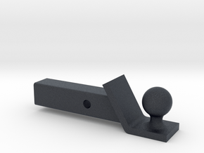 Axial SCX6 trailer hitch tow ball mount in Black PA12