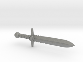 Cerated Short Sword for ModiBot in Gray PA12
