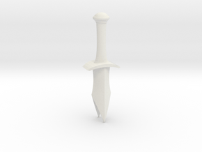 Dagger (Armoury Pencils) in White Natural Versatile Plastic