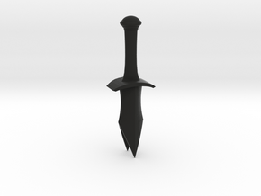 Dagger (Armoury Pencils) in Black Smooth Versatile Plastic