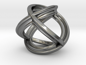 Henneberg's surface curve [pendant] in Polished Silver