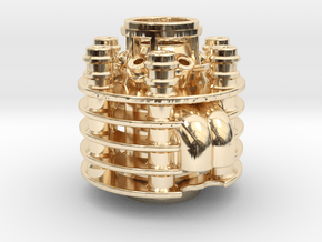 KR Rey Scavenger - Master Chassis Part7 in 14k Gold Plated Brass