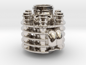 KR Rey Scavenger - Master Chassis Part7 in Rhodium Plated Brass