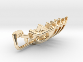 KR Rey Scavenger - Master Chassis Part5 in 14k Gold Plated Brass
