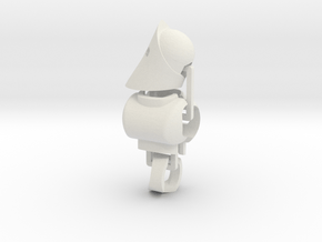 Amazon Armor kit for ModiBot Moli figure kit in White Natural Versatile Plastic