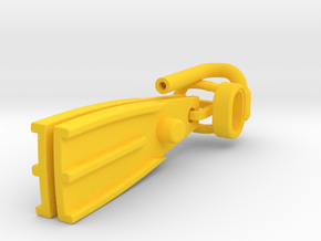 Snorkel & Fin Set for ModiBot in Yellow Processed Versatile Plastic