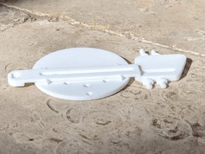 LogLoader_AutoRetractor in White Natural Versatile Plastic