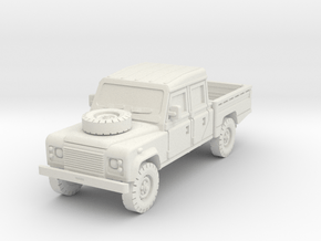 Defender 127 (open) 1/72 in White Natural Versatile Plastic