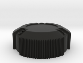 Right hand fork cap for VF750F in Black Natural Versatile Plastic