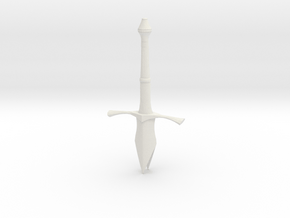 Greatsword (Armoury Pencils) in White Natural Versatile Plastic