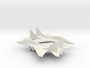 MiG-35 Fulcrum-F in White Natural Versatile Plastic: 6mm