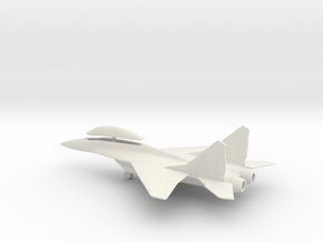 MiG-35 Fulcrum-F in White Natural Versatile Plastic: 1:144
