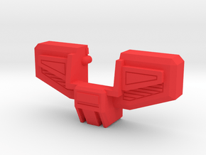 Transformers G1 Superion Waist Shield in Red Processed Versatile Plastic